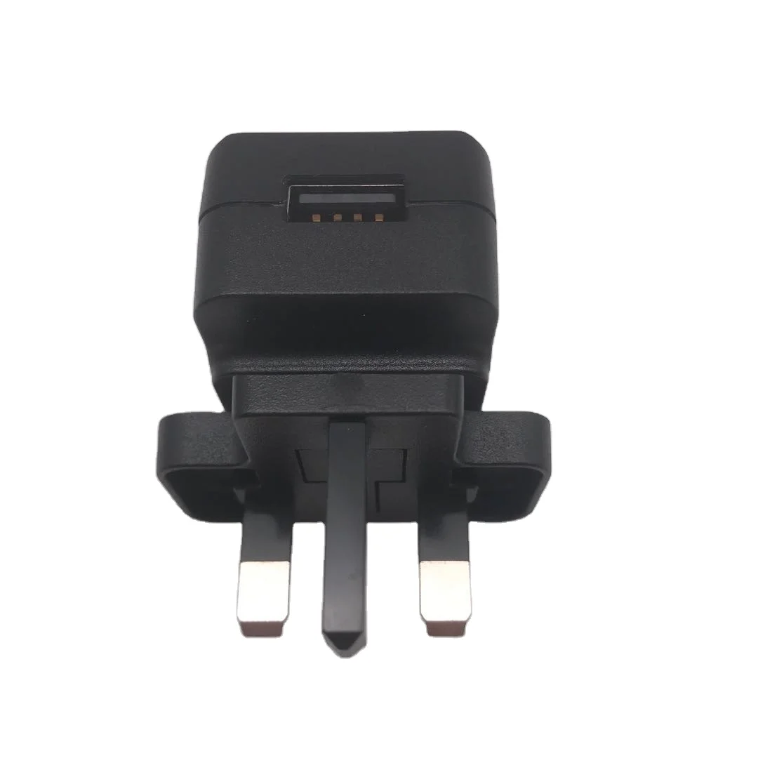 PSB Сертифицированный 5V1A USB адаптер питания зарядное устройство с вилкой Сингапура для бытовой