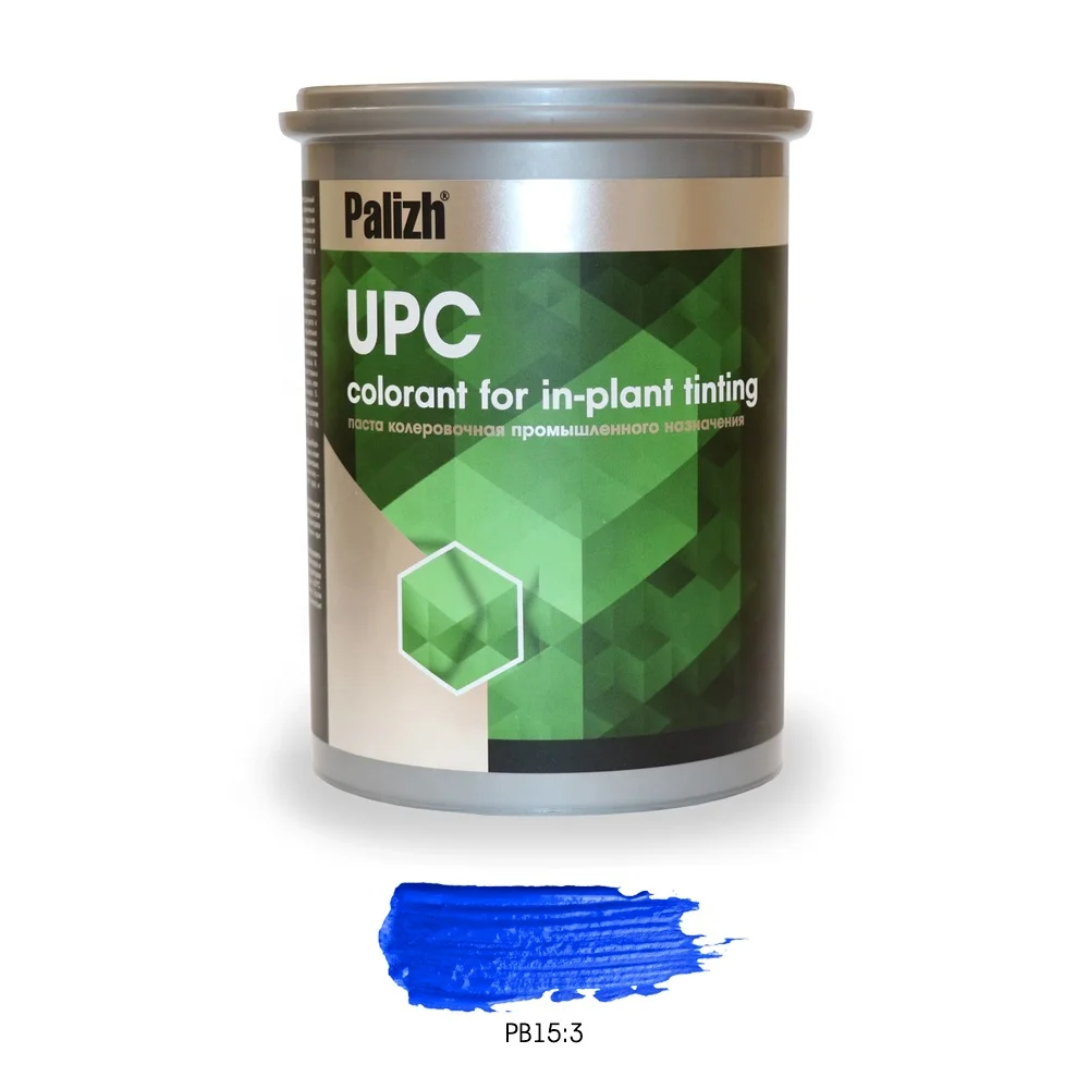 Blue PB15:3 Universal Pigment Concentrate for Water based Paints (Palizh UPC.E) abstract element