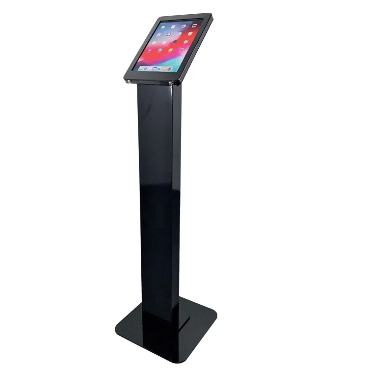 Алюминиевая стальная напольная подставка для iPad Pro 12 9 дюйма 6 5 4 3 планшетного ПК Запираемая с тяжелым основанием