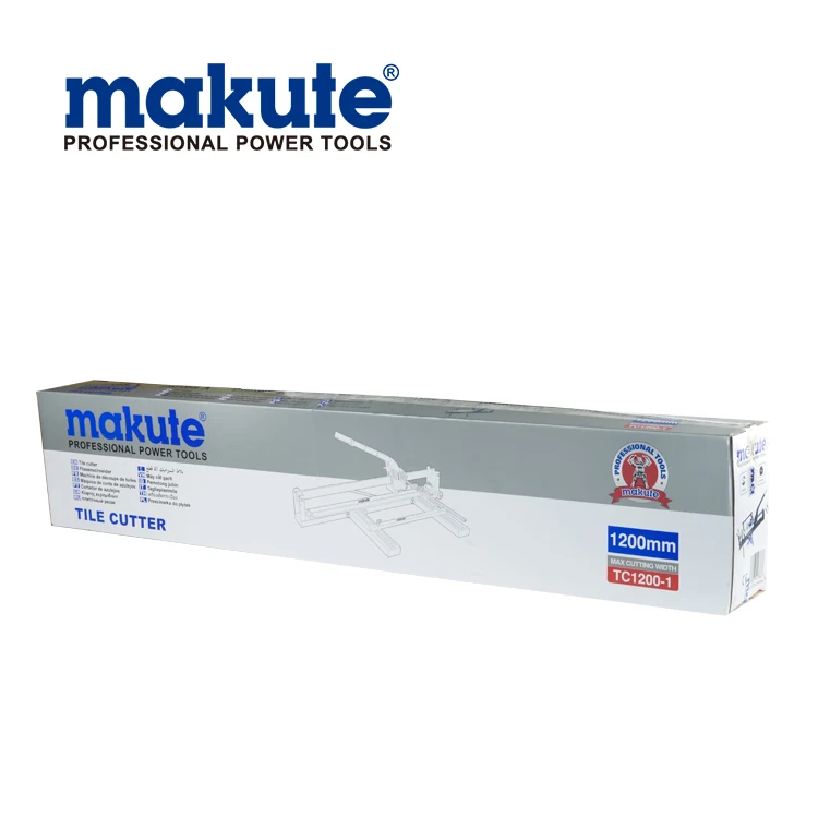MAKUTE tile cutter 800/1000/1200mm manual tile cutter hand Tools TC1200-1 Single track tile cutter