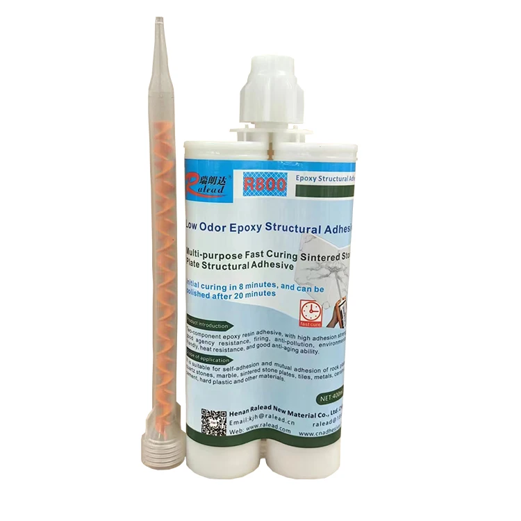 SLATE SINTERED STONE WORKTOP SEALANT fast curing marble stone granite adhesive epoxy glue for porcelain tiles