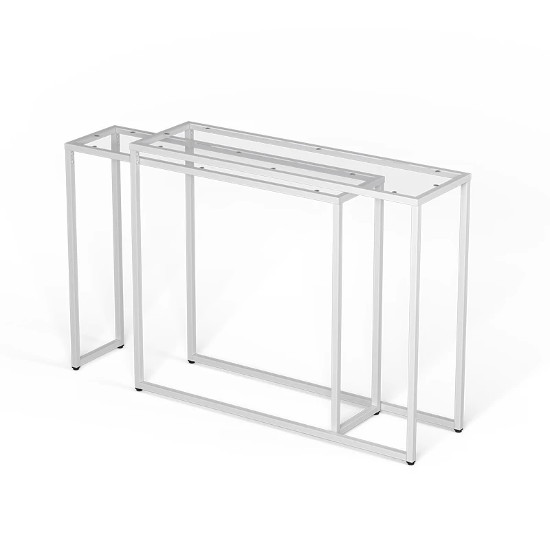 White Metal Display Cabinet with Glass Shelves - Ready to Ship Living Room Showcase for Home Accents