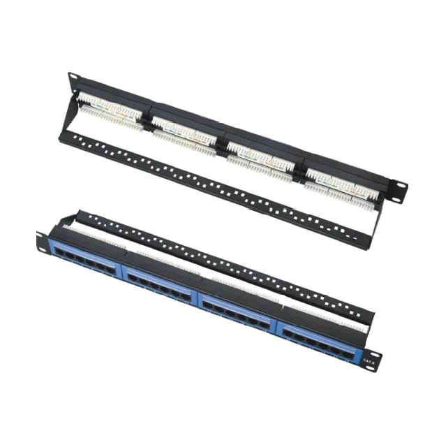UTP 24 PORTS PATCH PANEL CAT5E CAT6 UTP 24 PORTS PATCH PANEL manufacturer