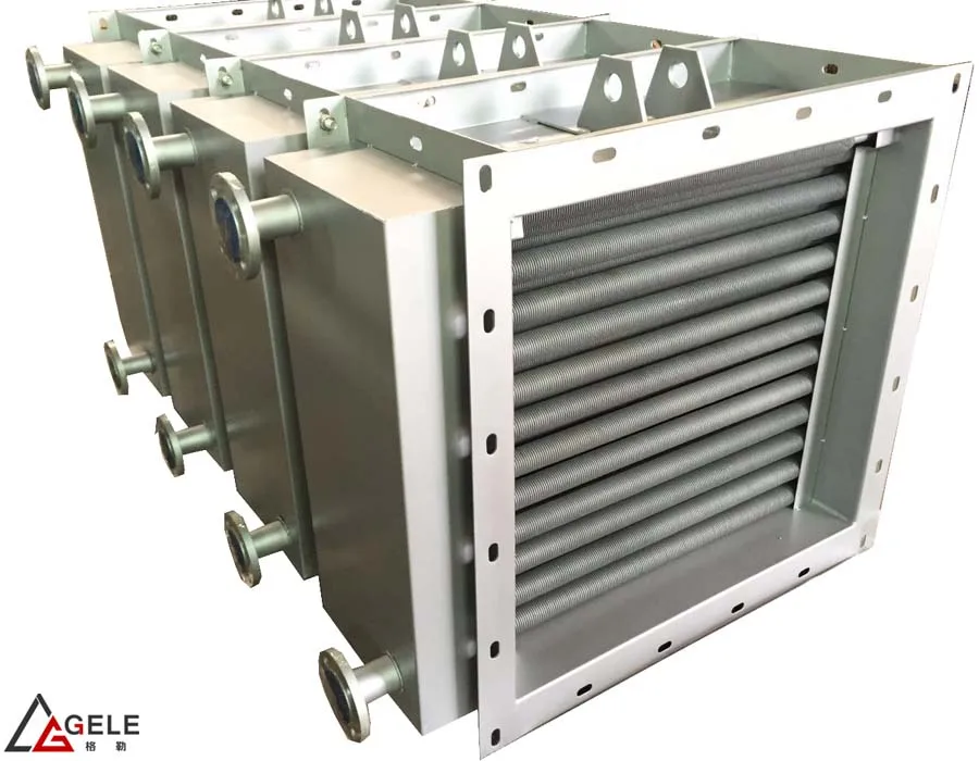 Spare Parts Gas Cooler Steel Heat Exchanger Coils for Continuous Kilns