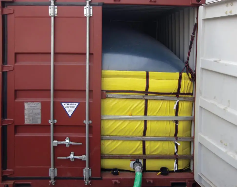 
China For edible oil fluid liquid packaging with food grade flexitank container supplier 