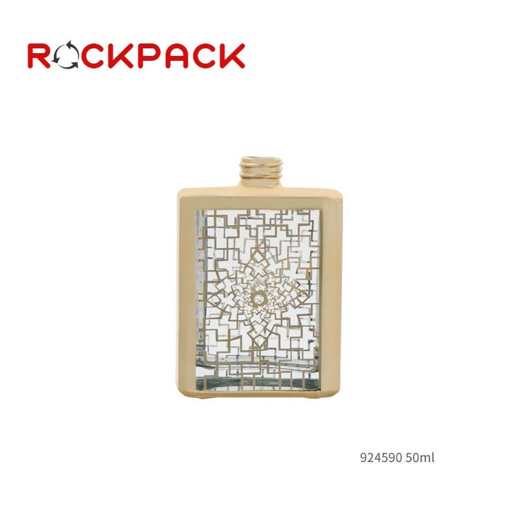 50ml Wholesales decorative arabic style attar perfume glass bottle