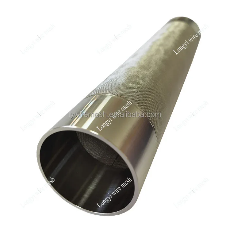 stainless steel filter cartridge 20 micron sintered 316 316L Material filter