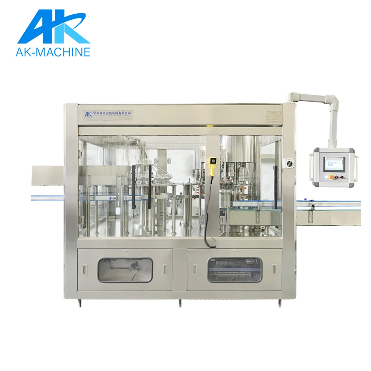 co2 Carbonated Soft Drinks Water Filling Machine Beverage Bottle  Filling Machine