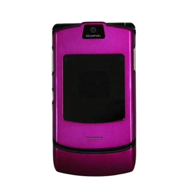 Free shipping original mobile phone V3i English Russian Arabic Keyboard celular phone
