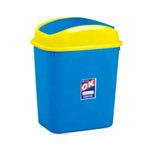 45 Liters 65 Liters Outdoor Large Size Recycle Trash Can Swing Lid Recycling Garbage Bin