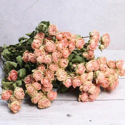Natural dried rose dry flowers long life roses bouquet with stem