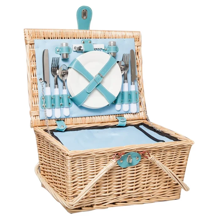 OEM Picnic Basket Hand-held Picnic Receiving Basket Thermal Insulation Outdoor Picnic Basket