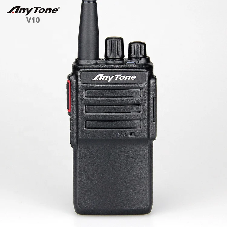 Anytone V10 иди и болтай walkie talkie радио Ручной портативный Радиоприемник Высокая мощность 5 Вт двухдиапазонный УКВ удобный