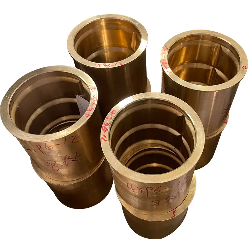 Haishan Brass Cast Graphite Bushing Bearing C86300, Self-lubricating Bearing, Maintenance-free, Customizable