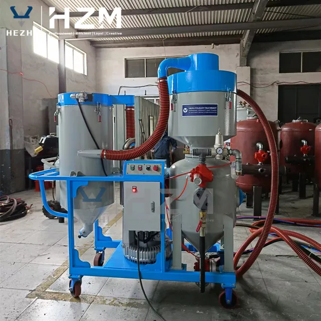 Dust Free Vacuum Circulation Blasting Machine Vacuum Sand Blasting Machine For Sale