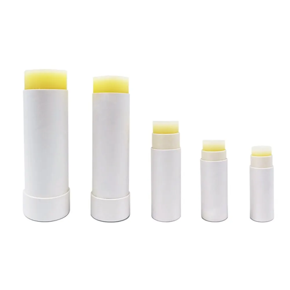 Empty Paper Shell Lipstick Tubes with Lip Balm Chapstick Holder DIY Makeup Tools Refillable Container Empty Lip Bottle