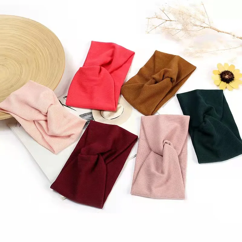 Classic working cross elastic headband accessories hairbands women