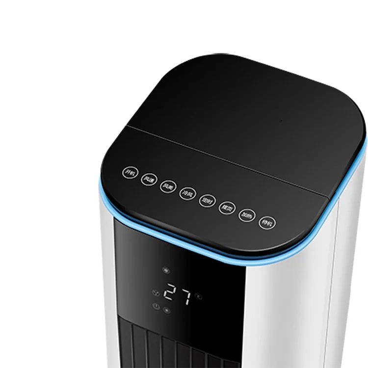 New 2200W Multi-function Air Cooler/Heater 2 in 1 with Remote Control All Season Tower Fan and Space Heater in One