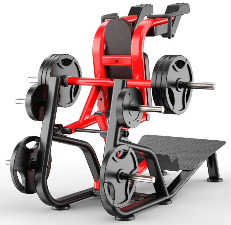sports  squat machine plate loaded fitness gym equipment