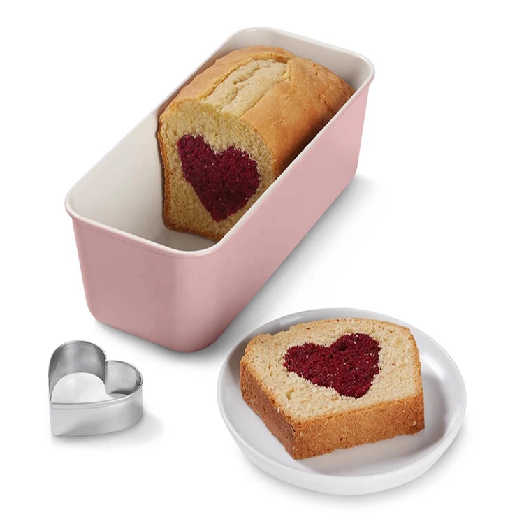 Non-stick Cake Mold Customized Carbon Steel Rectangular Loaf Pan Bread Baking Pan With Shaped Cookie Cutters
