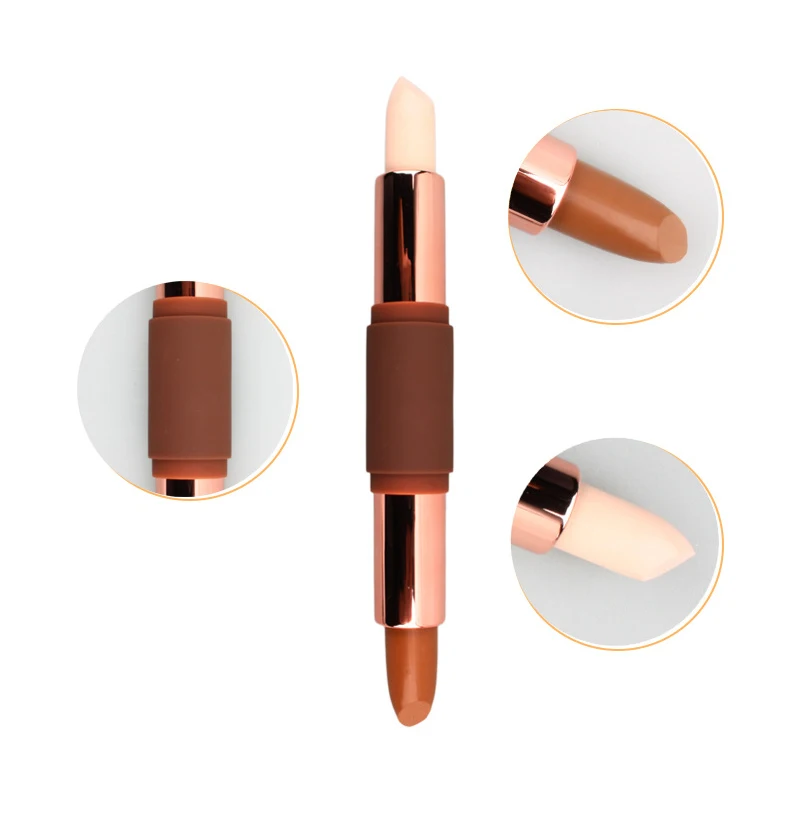Face Makeup Pen Style Double-ended Highlighter Contour Stick