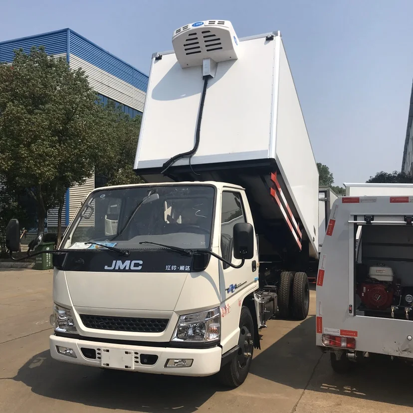 Brand New JMC Refrigerated Pickup Truck Mobile Ice Cream Freezer Truck