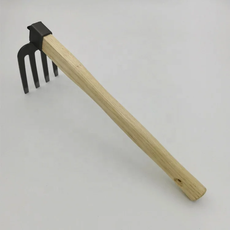 
Rakes, Small Agricultural Tools Household Weeding Four Tooth Harrow Outdoor Children Grow Vegetables Garden Flowers 