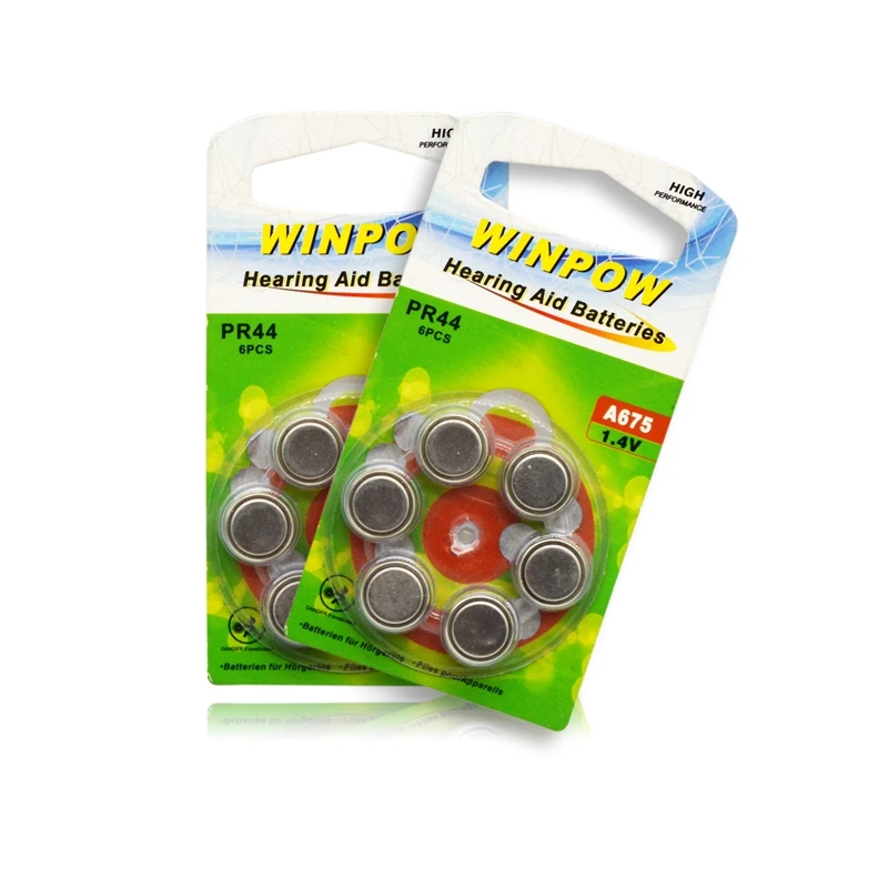 OEM High Quality A10 A675 1.4v Hearing Aid Battery