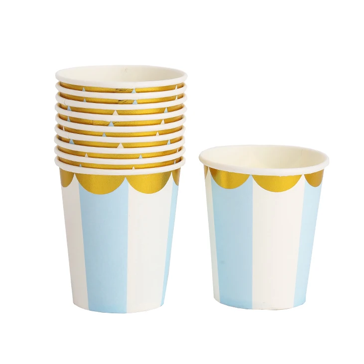 Recyclable Espresso Paper Cups Manufacturer Paper Cups Biodegradable Disposable Paper Cup 7oz