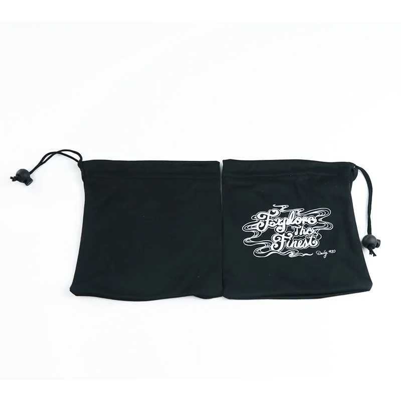 wholesale custom hot selling 100% polyester pouch microfiber glasses eyeglass sunglasses cleaning cloth poouch