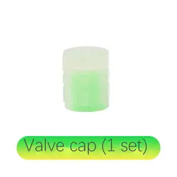Luminous tire air valve cap automobile valve cap Motorcycle truck vacuum tire air nozzle luminous valve core cover