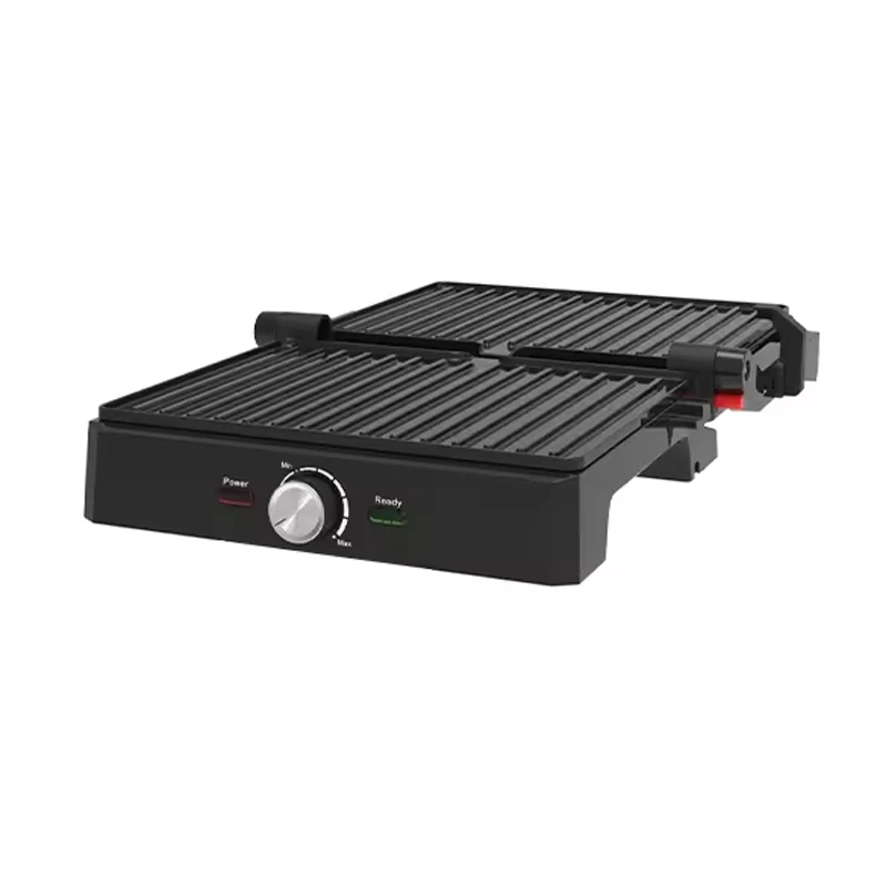 Wholesale Non-stick Sandwich Maker BBQ Panini Contact Press Grills Double Sided Electric 4 Slice Vertical Contact Grill
