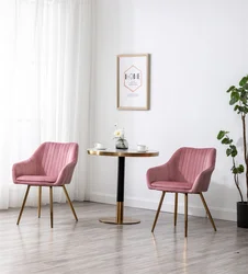 Retro Style Modern Stackable Fancy Chiavari Chair Fleece Fabric Dining Chair with beech wood leg