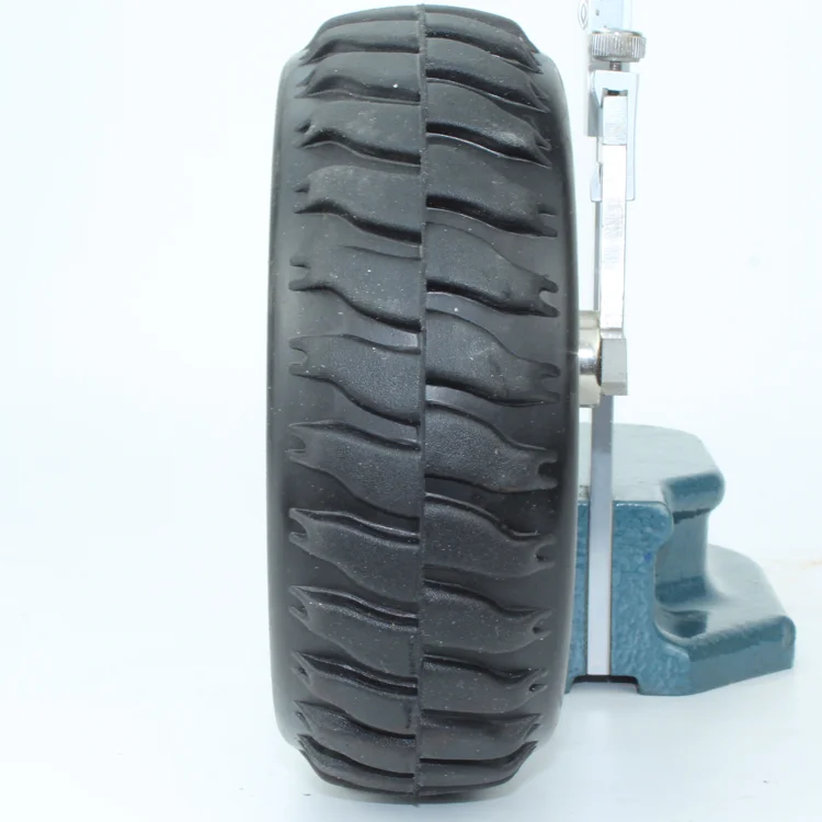 5inch 100mm heavy duty PU hummer caster wheel with plastic core