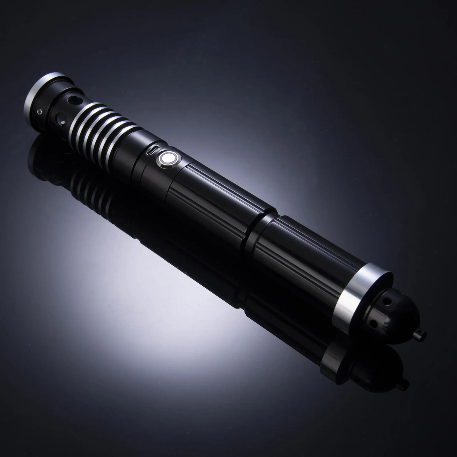 Adult Metal Toys Gift Long Hilt Flashing Lights Sable De Luz Sound Cheap Dueling Double Bladed FX Lightsaber Laser Sword