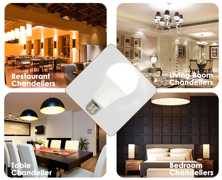 New Model Energy Saving Light Indoor Lighting 5W 7W 9W 12W 15W 18W E27 B22 Led Bulb