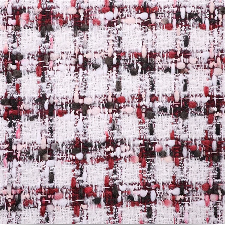 Luxury Autumn And Winter Fabrics Bright Color Series Grid Romantic Explosion Soft Cloth