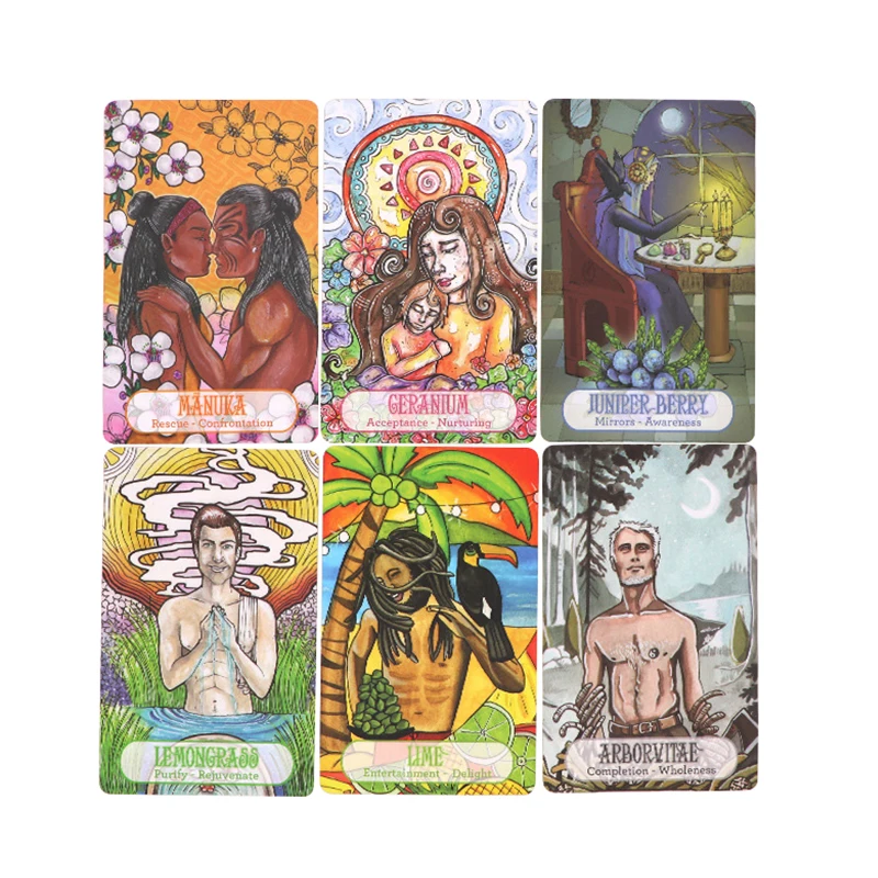 Game Paper Affirmation Oracle Card Decard Deck Tarot Royo Dark Esoteri Past Life Oracle Cards A 44-Card Deck And Guidebook