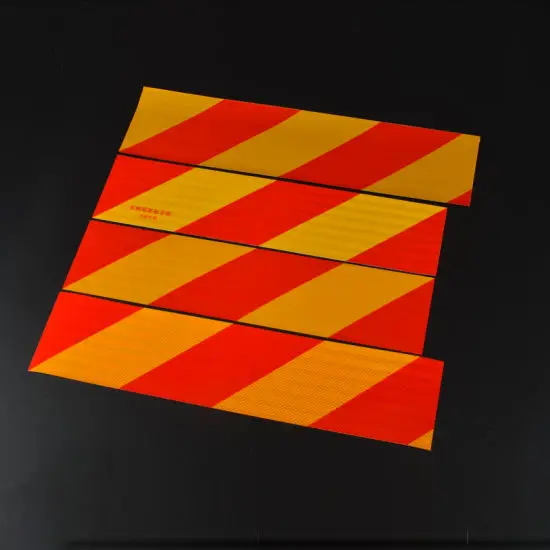 High Quality Factory wholesale Truck Stickers Reflector Reflective Sticker Rear Mark for Truck
