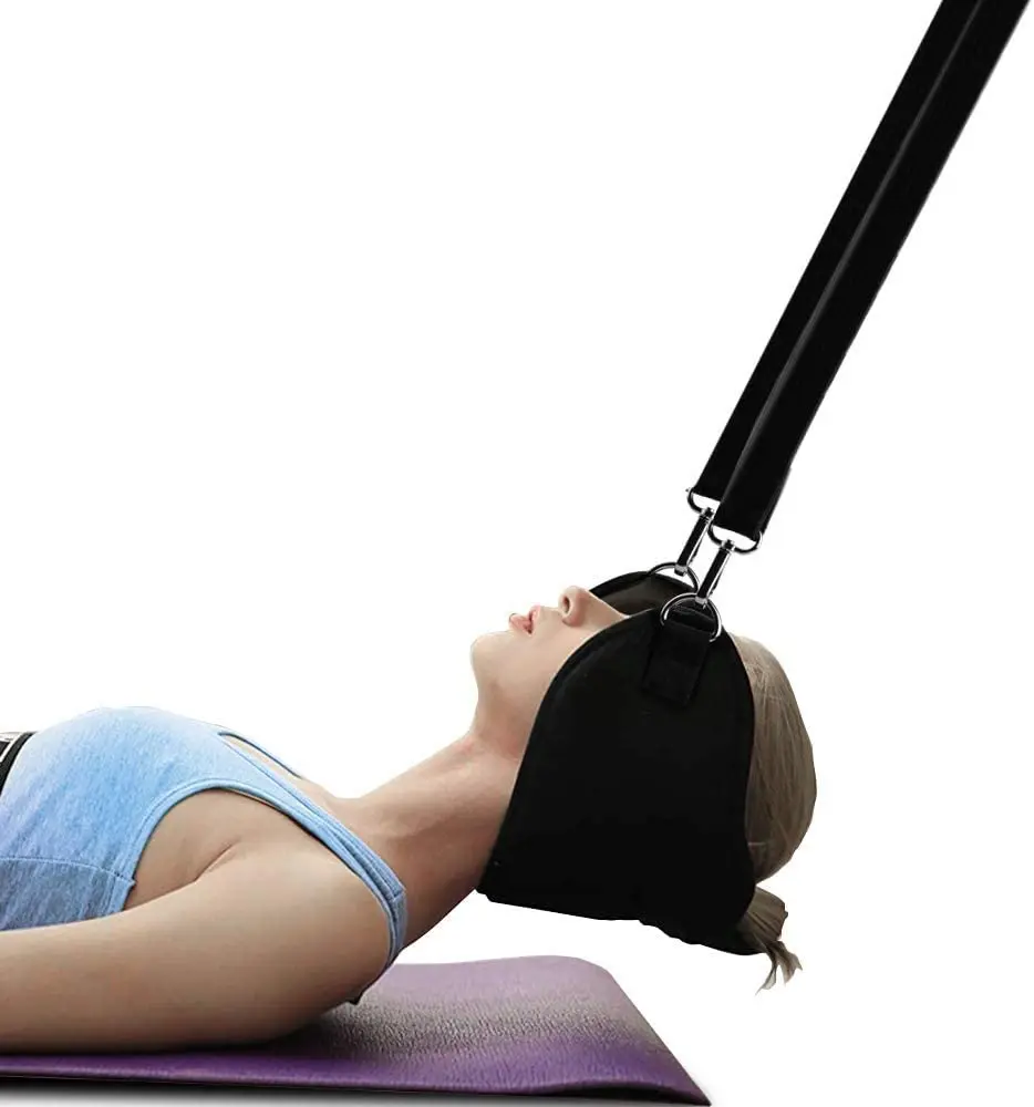 Portable Black Hanging Travel Footrest Adjustable Footrests Hammock for Flight