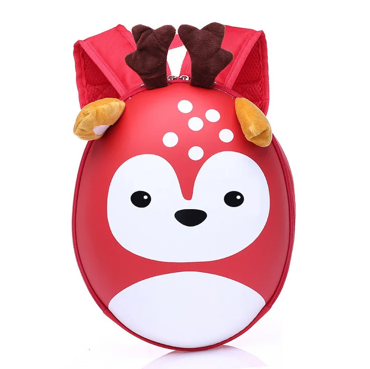 
EVA kindergarten cartoon eggshell school bag deer backpack cute gift advertising children bag student bag 