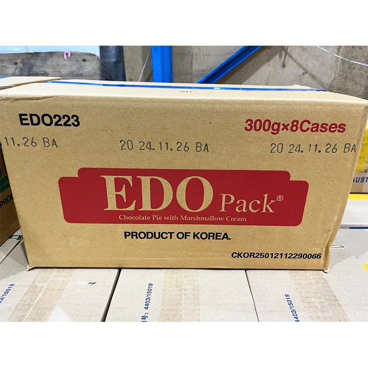 Hot Selling yummy cracker pie chocolate banana chocolate pie with strawberry flavor cracker pie