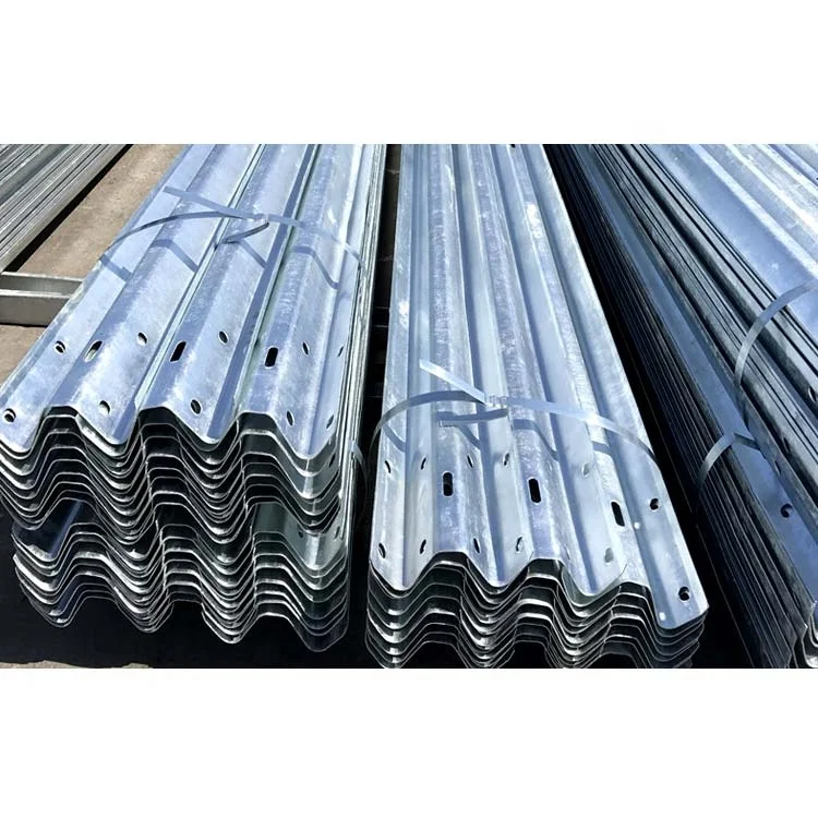 Cost-effective Galvanized Metal Beam Steel Crash Barrier in Landscape Resort