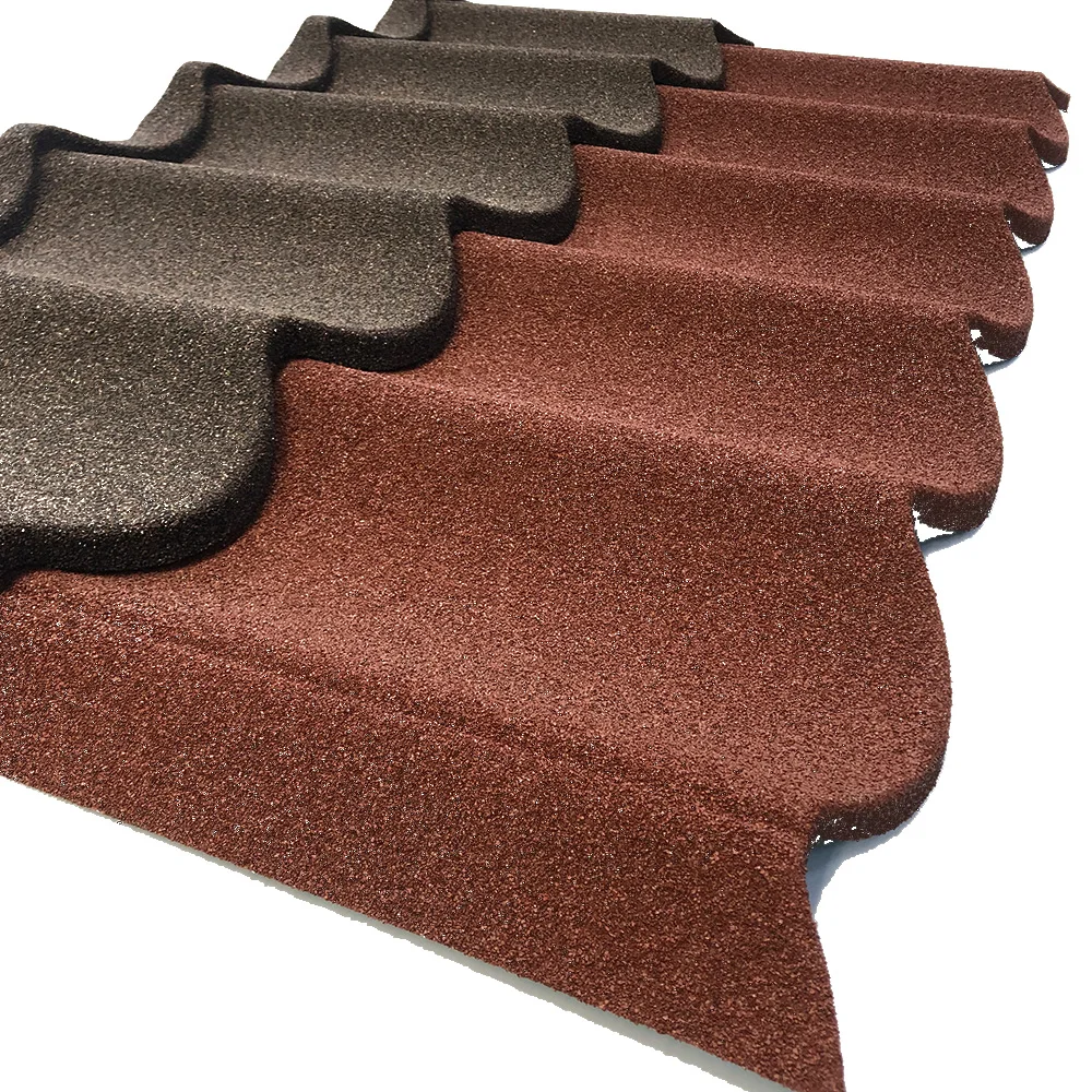 colorful stone coated steel shingles roofing tiles galvanized sheet metal roofing price