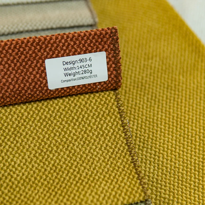 Chinese Manufacturer High Quality fabric 100%polyester Knitted High quality velvet fabric for sofa