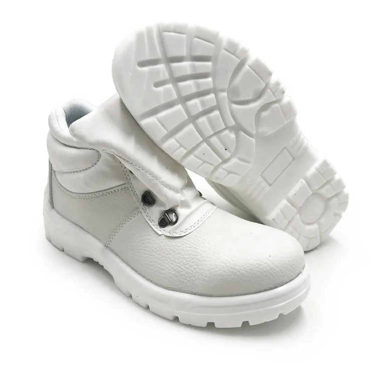 wholesale white Genuine Leather Safety Esd Shoes High Quality Antistatic Safety Boots ESD Cleanroom Shoes
