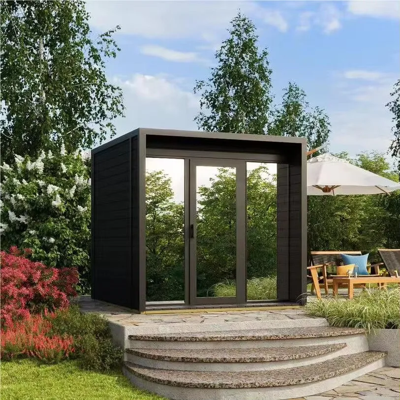 Sauna Factory offers cheap outdoor red cedar steam sauna with Wifi for 4 people