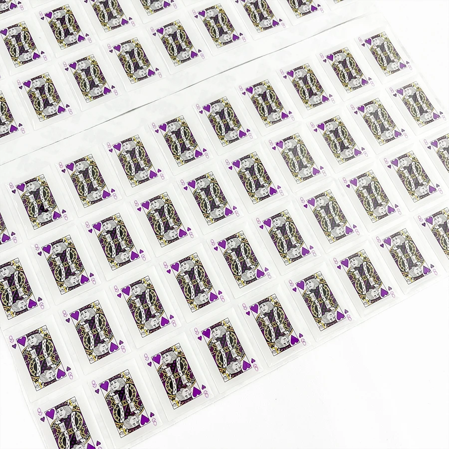 Custom printed high quality vinyl mounted 3d sign adhesive epoxy resin label stickers