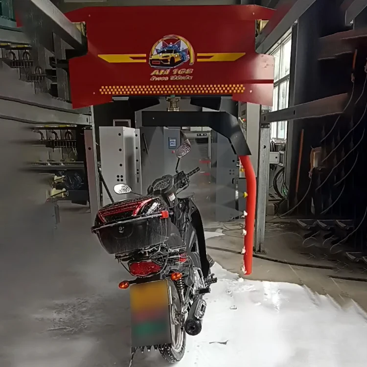 high pressure 360 touchless automatic motorcycle washing machine motorcycle wash machine automatic