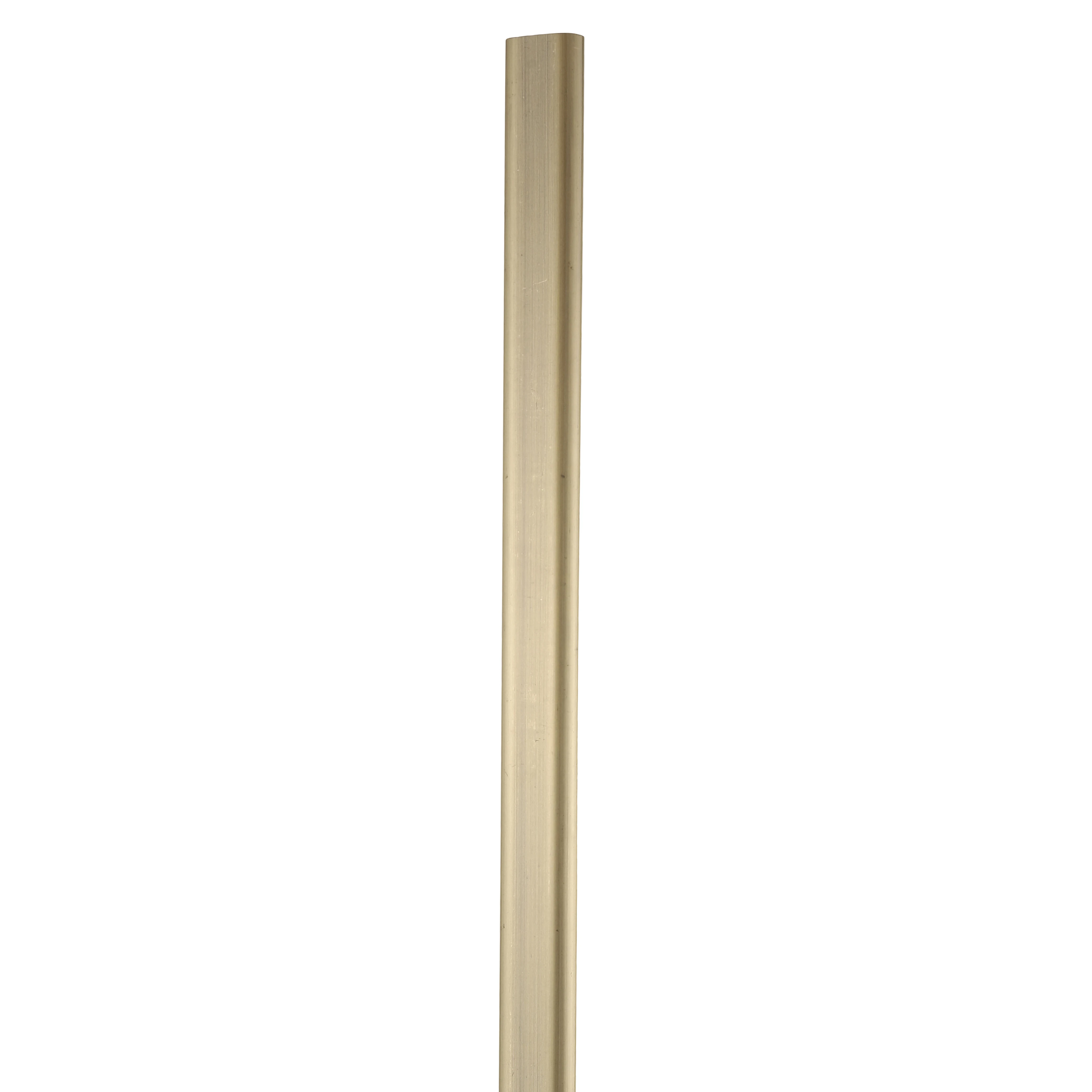 High Quality Low price Wholesale Iron Oval Tube Bending Wardrobe Clothes hanger Rod curtain rail  For Furniture Accessories